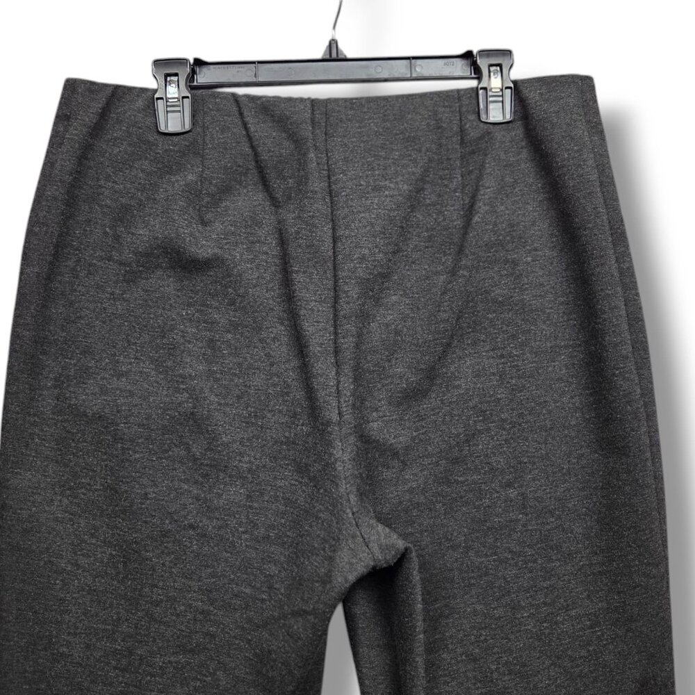 J Jill Ponte Slim Leg Pants Womens Large‎ Gray Pull On High Rise - Picture 5 of 9